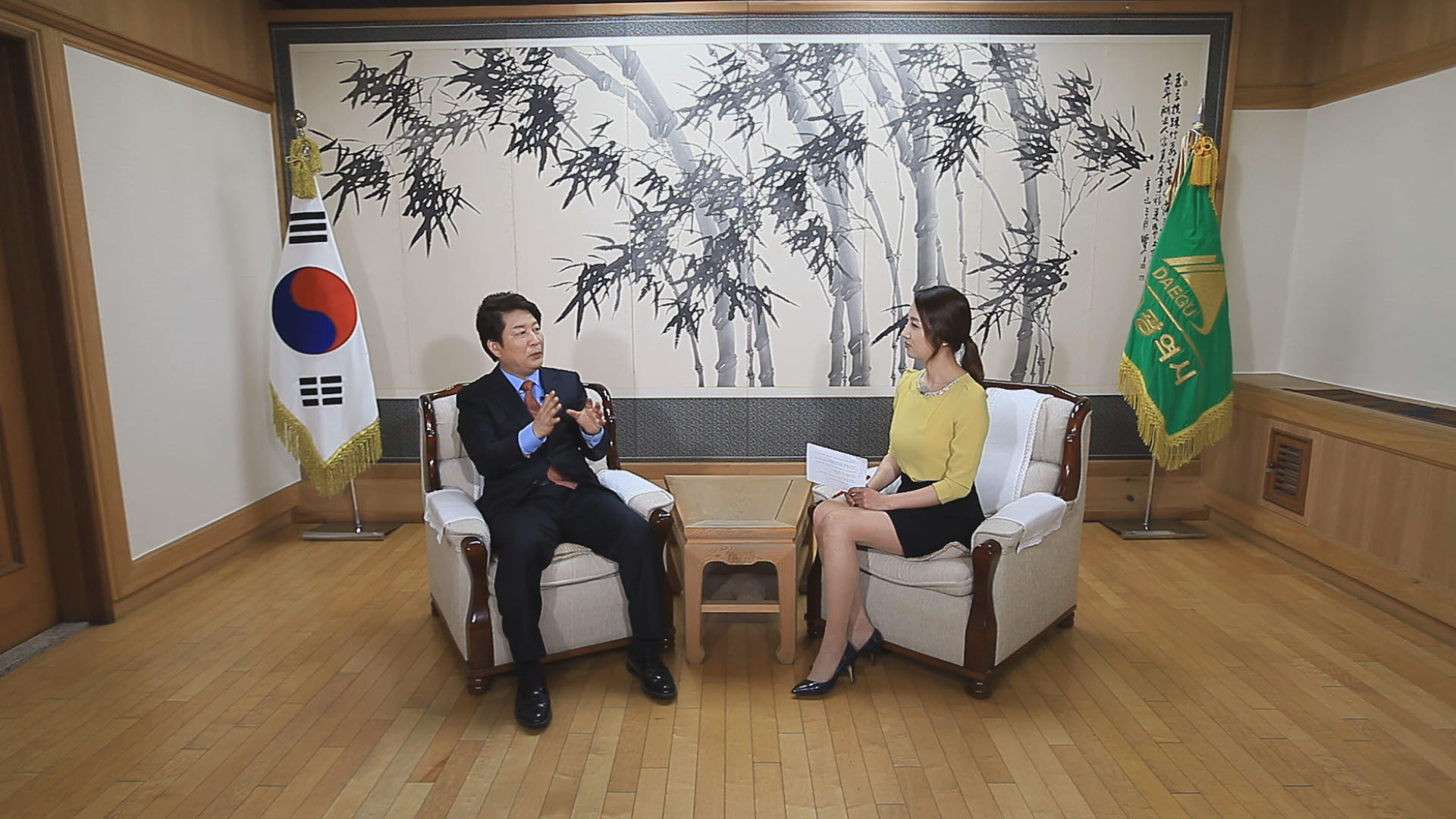 권영진 대구시장, 차세대 블루오션’ 물산업을 주도하다