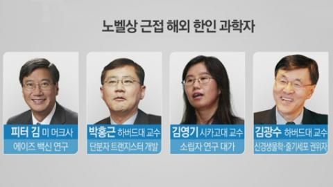 희망은 있다…노벨상 근접한 한국 과학자는?