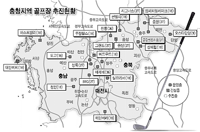 [충청] 충청경제 홀인원 골프장건설 狂風