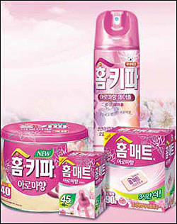 [2008 상반기 베스트 신상품] 헨켈홈케어코리아 홈키파 홈매트 아로마향