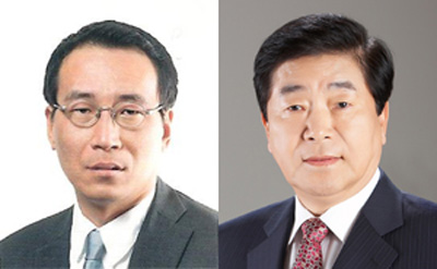 현대종합상사 회장 정몽혁, 사장 김영남
