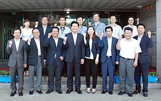 송영길 인천시장, 대봉엘에스ㆍ유씨엘 방문