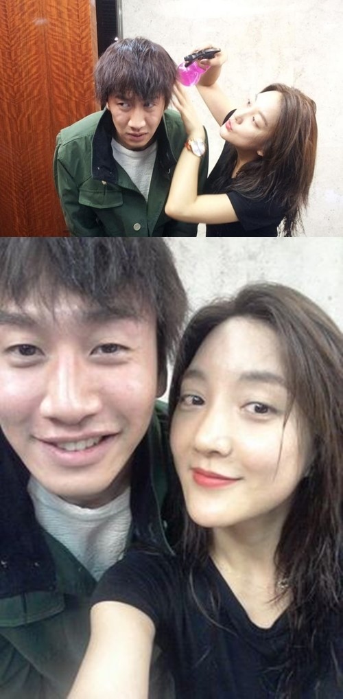 이광수, 바다에게 매너 허리 여전하네
