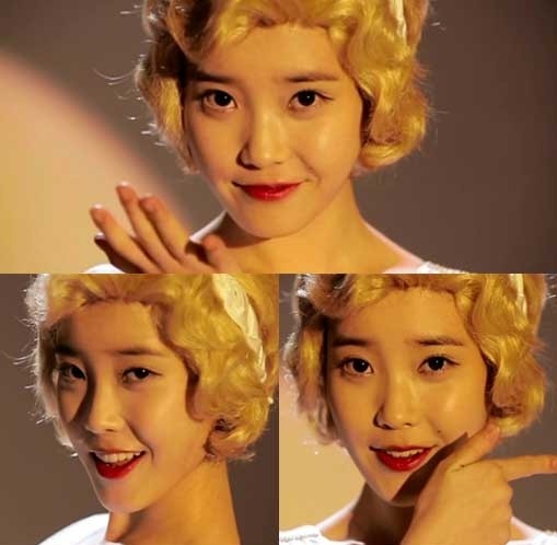 아이유, 금발의 마릴린 먼로 변신 아이유에게 이런 면도?