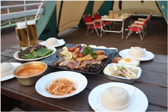 [BIZ브리핑]레스토랑엔조이, 호텔 아카데미하우스 스카이라운지의 스카이 셀프BBQ세트 20% 할인판매