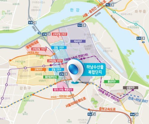 하남 풍산동 대규모 수산물 복합상가 하남 수산물복합단지 분양