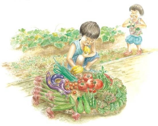 [그림책 속 한 장면] 상우네 텃밭 가꾸기
