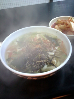 어머니의 특별한 2천원 어치 칼국수