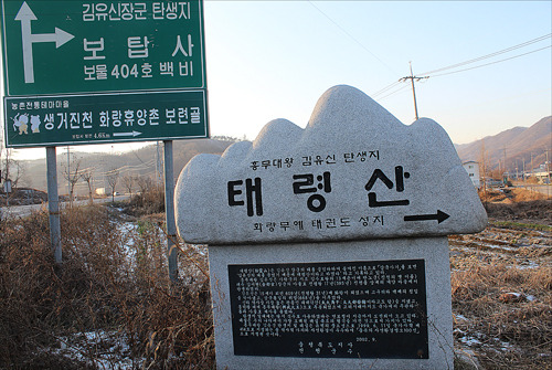 김유신이 마신 샘물, 나도 마셔 보네