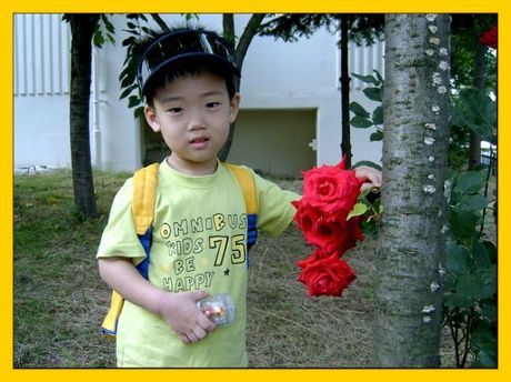 손자 녀석 유치원 보내기 이렇게 힘드네요