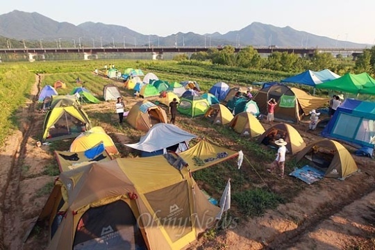 유기농의 요람 팔당 두물머리, 오늘은 지켰다