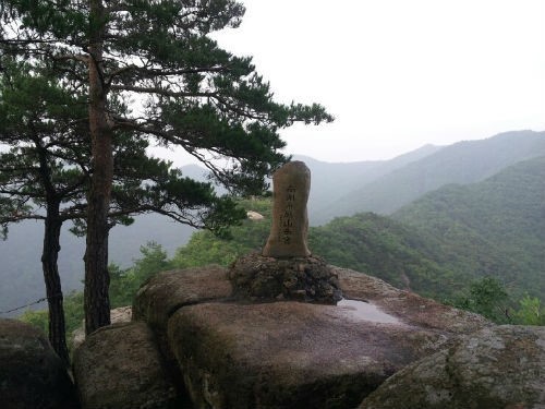 조자룡이 무예를 연마하던 성주봉의 장관