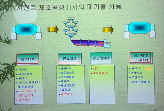 시멘트 회사 사장님, 이 숟가락으로 식사 하실래요?