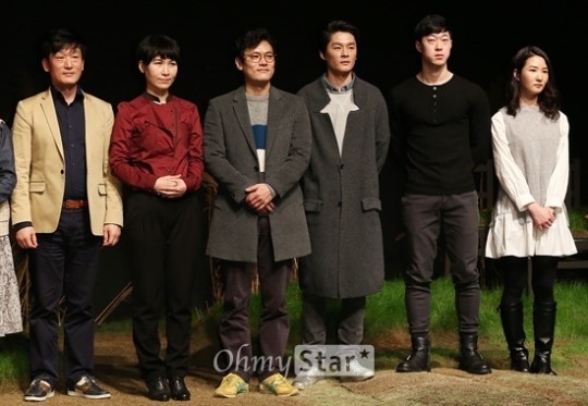 [오마이포토] 경숙이, 경숙아버지 명품배우들의 명품포즈