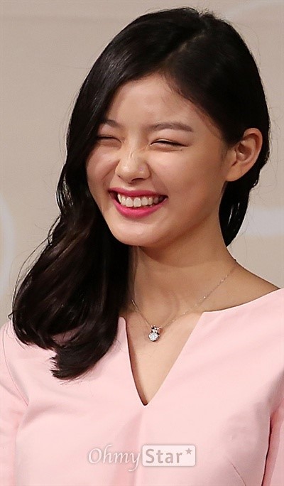 [오마이포토] 앵그리 맘 김유정, 매력덩어리 미소
