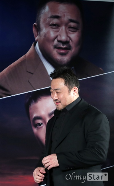 [오마이포토] 신과함께-인과 연 마동석, 마요미와 함께