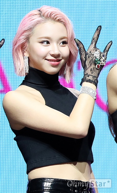 [오마이포토] 트와이스 채영의 변신은 무죄