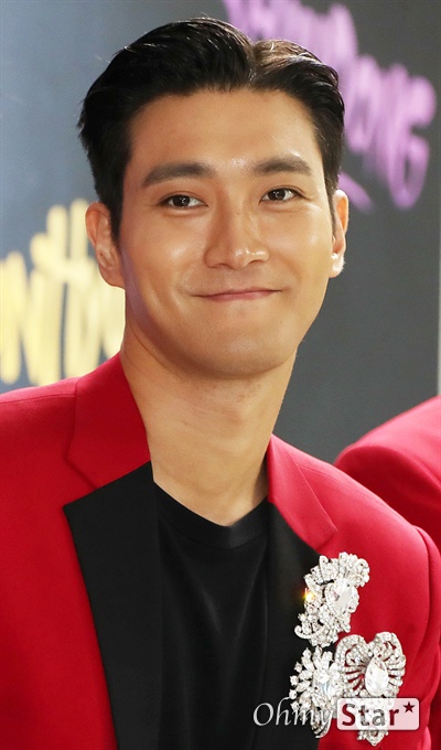 [오마이포토] 슈퍼주니어 시원, 기분좋은 미소