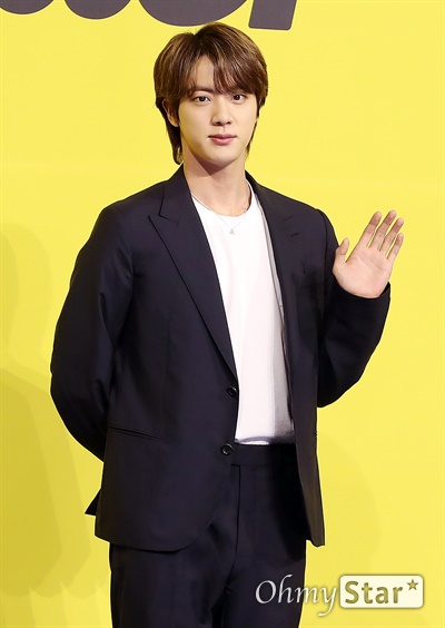[오마이포토] 방탄소년단 진, 아무도 막을 수 없어!
