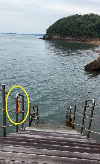 서해랑길 개통도 전에... 걷다가 바다에 고립