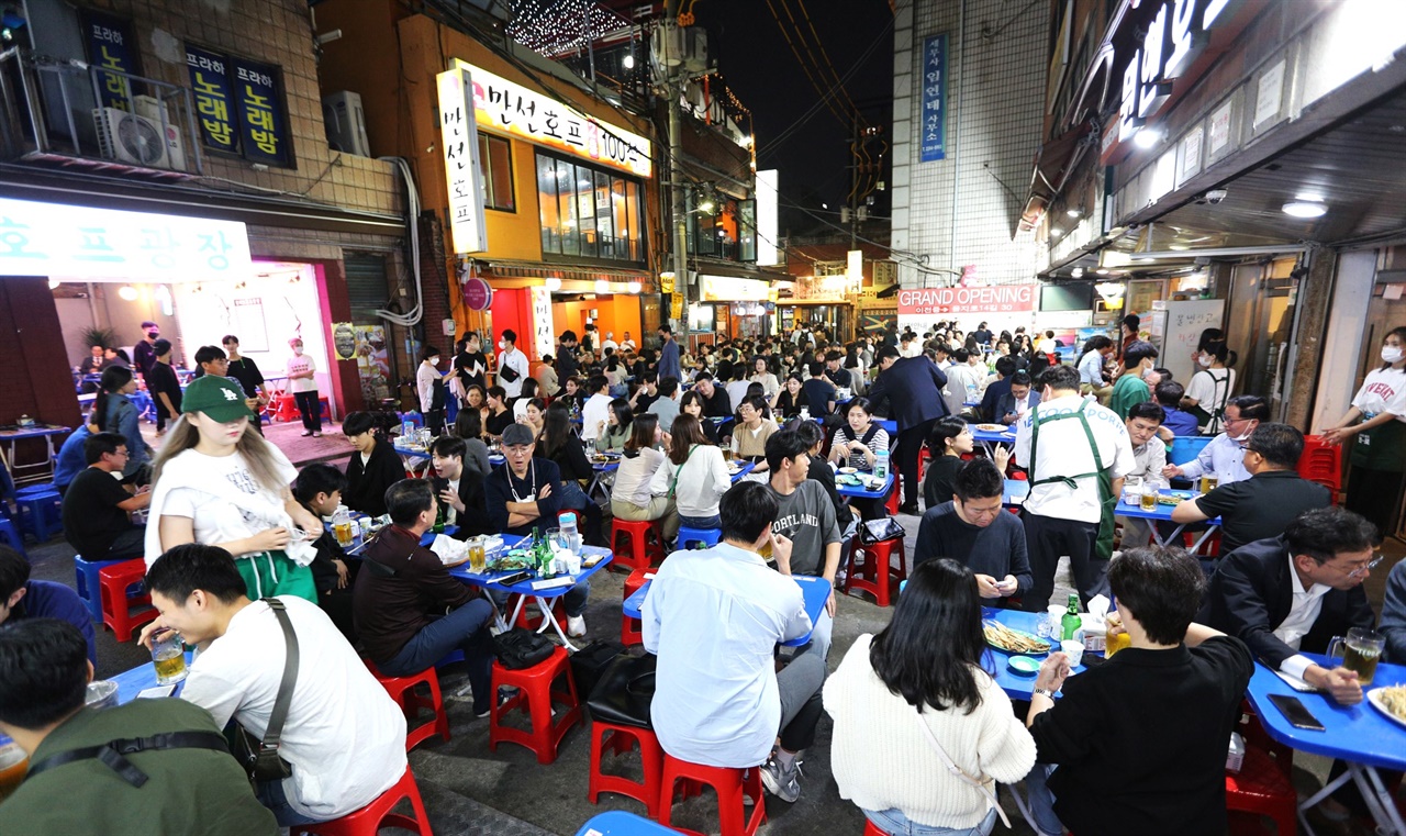 을지로 노가리 골목, 있었는데 없습니다 [우리 도시 에세이]