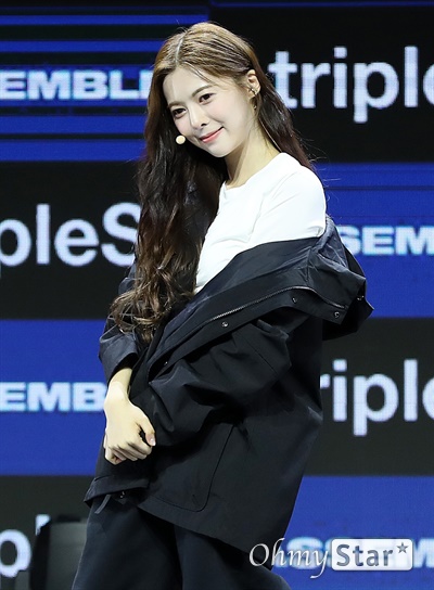 [오마이포토] 트리플에스 서다현, 소다처럼 톡톡