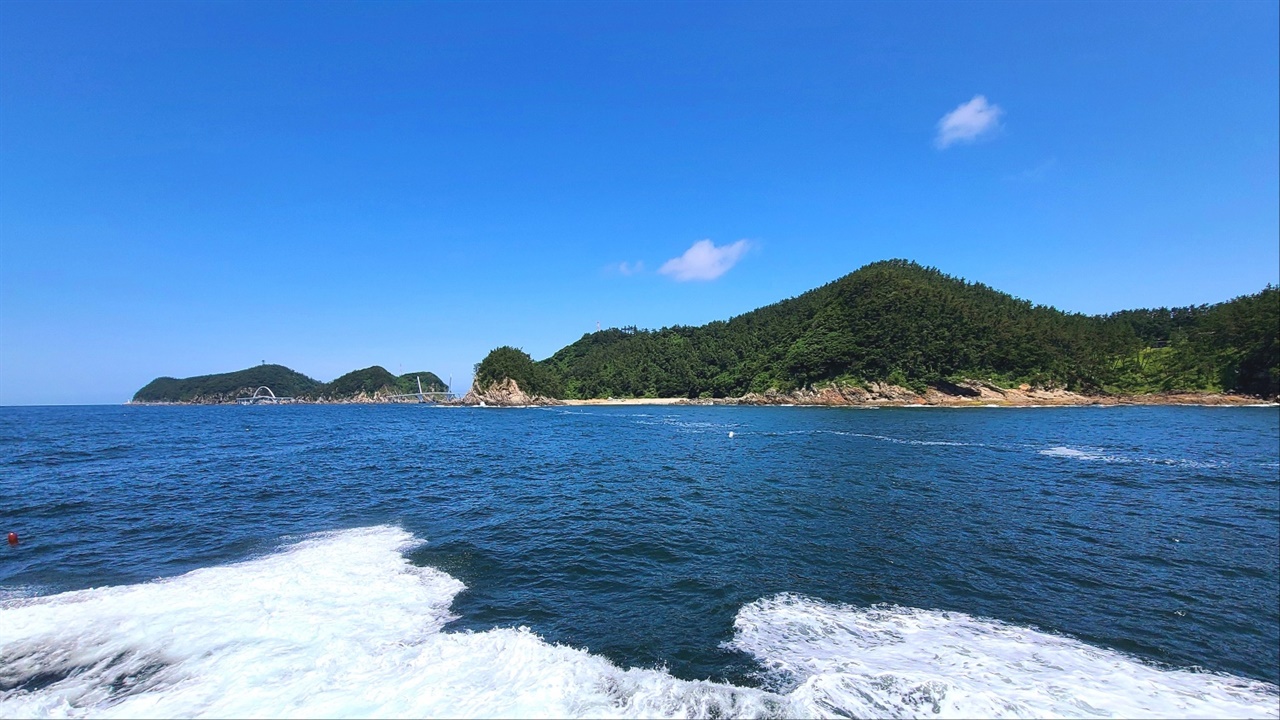 고군산군도 등대섬 말도로 가는 길