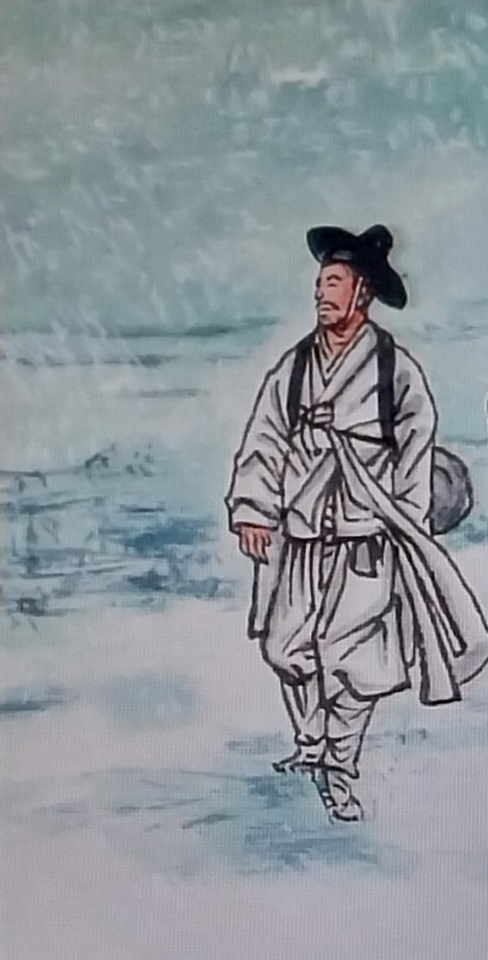 수운 최제우, 십여 년간 주유천하를 떠나다
