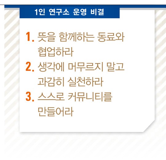 [1인 연구소 전성시대] 7년째 운영…협동조합 설립 준비 중