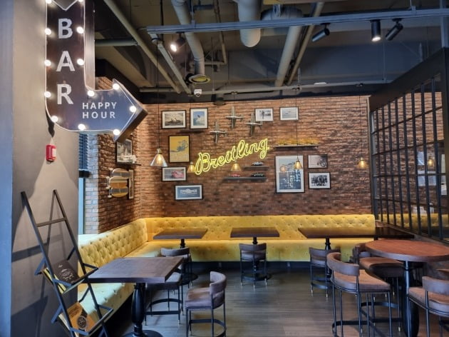 F&B 매장으로 본 부의 지도