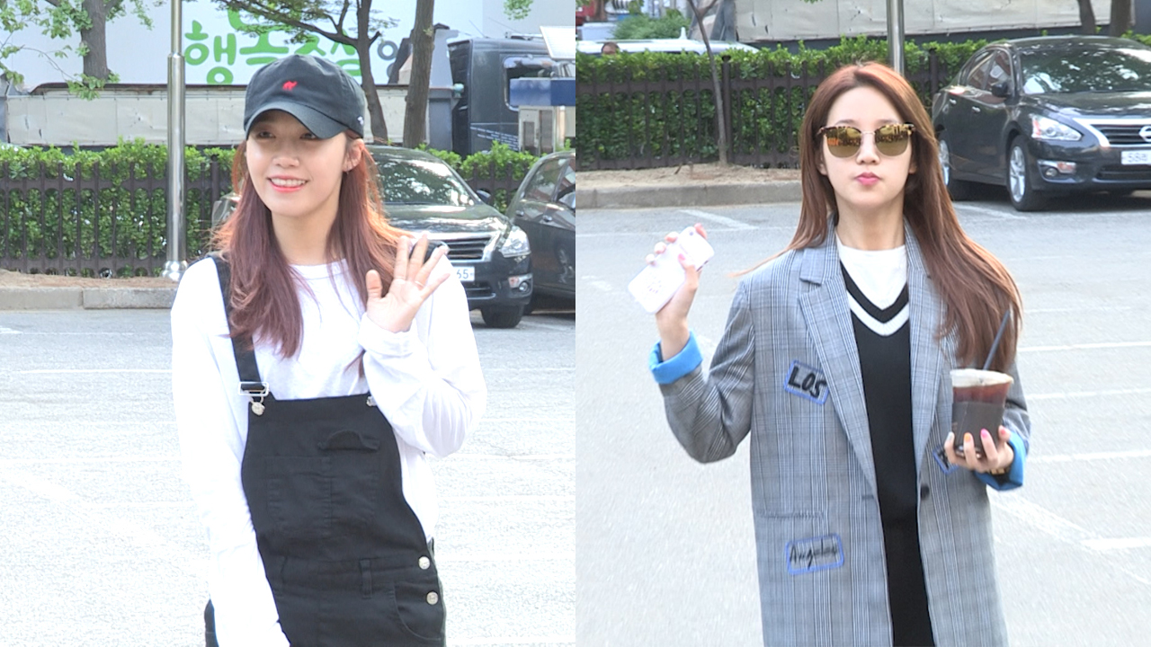 [영상] 정은지·박보람, 가려도 예쁘네~