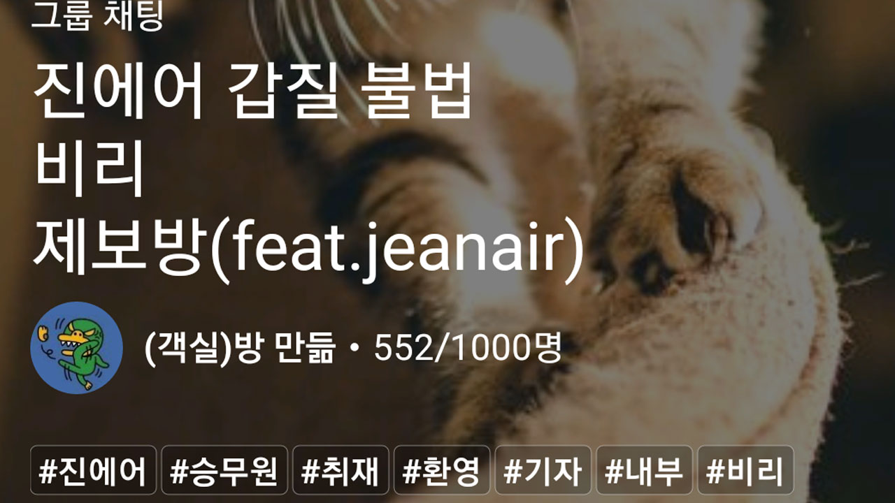 불편하고 질병까지 초래...진에어 청바지 유니폼 조현민 작품