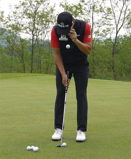 ‘돌부처’ 김경태의 실전골프 (2) 퍼팅 어드레스와 스트로크