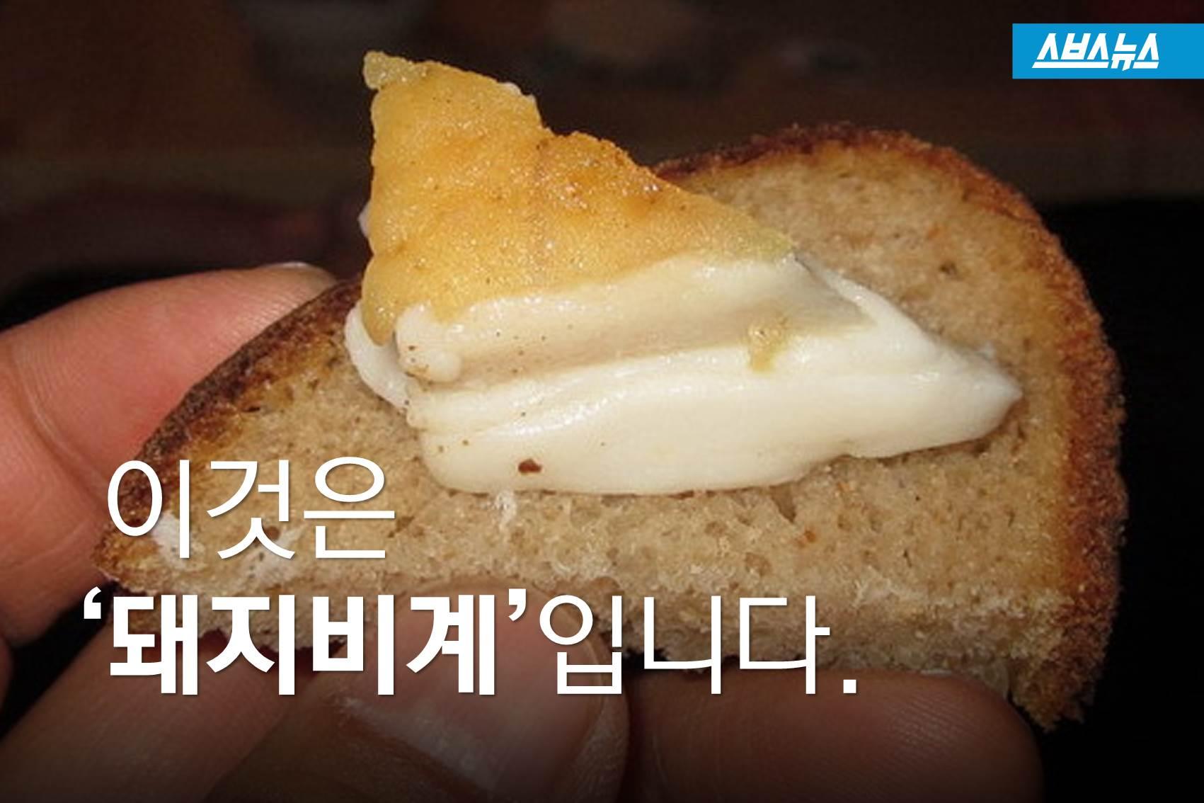[스브스뉴스]빵 위에 치즈 대신 돼지비계를?…음식의 유래