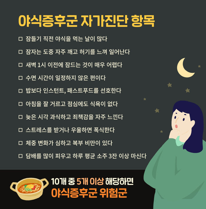 [라이프] 긴긴 겨울밤 배고파진다면 당신은 야식증후군일지도 모른다?