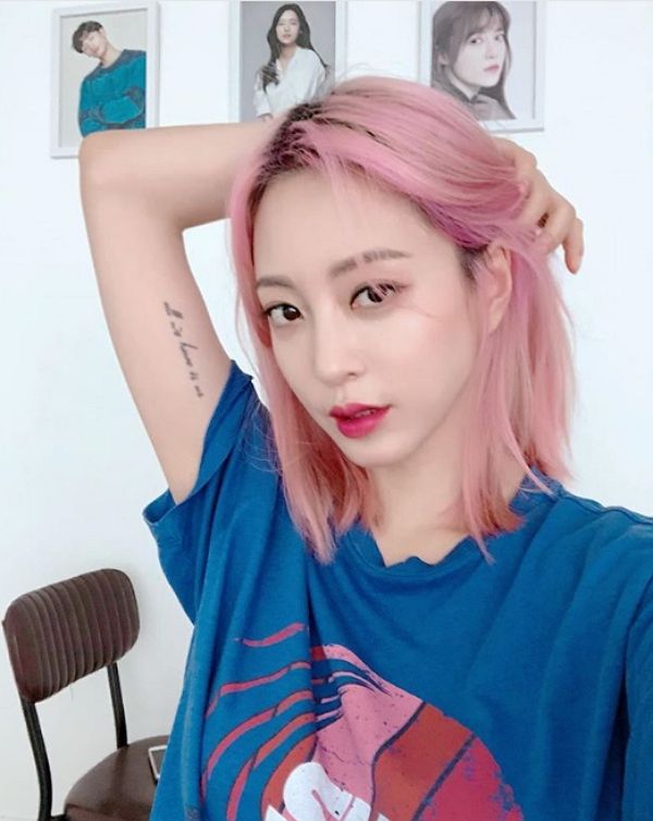 [스브스타] 금발부터 투톤까지…올 한 해 한예슬의 헤어스타일 변천사