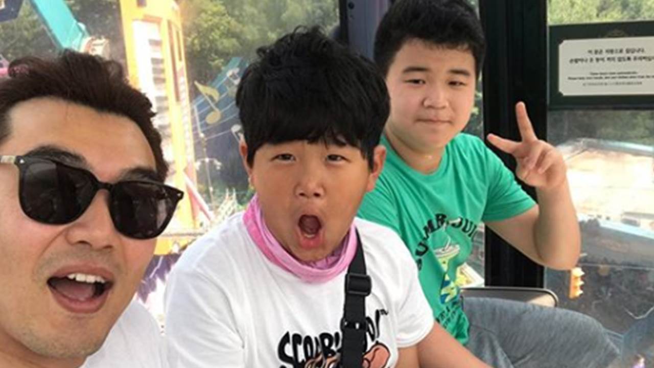 [스브스타] 훌쩍 큰 준수·윤후…이종혁 옛 생각해 놀아준다 폭소