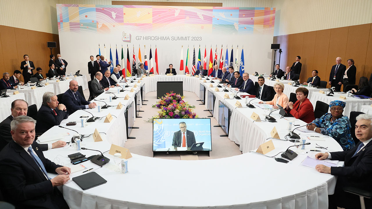 G7, 공동성명서 북한 규탄…"무모한 행동하면 강력히 대응"