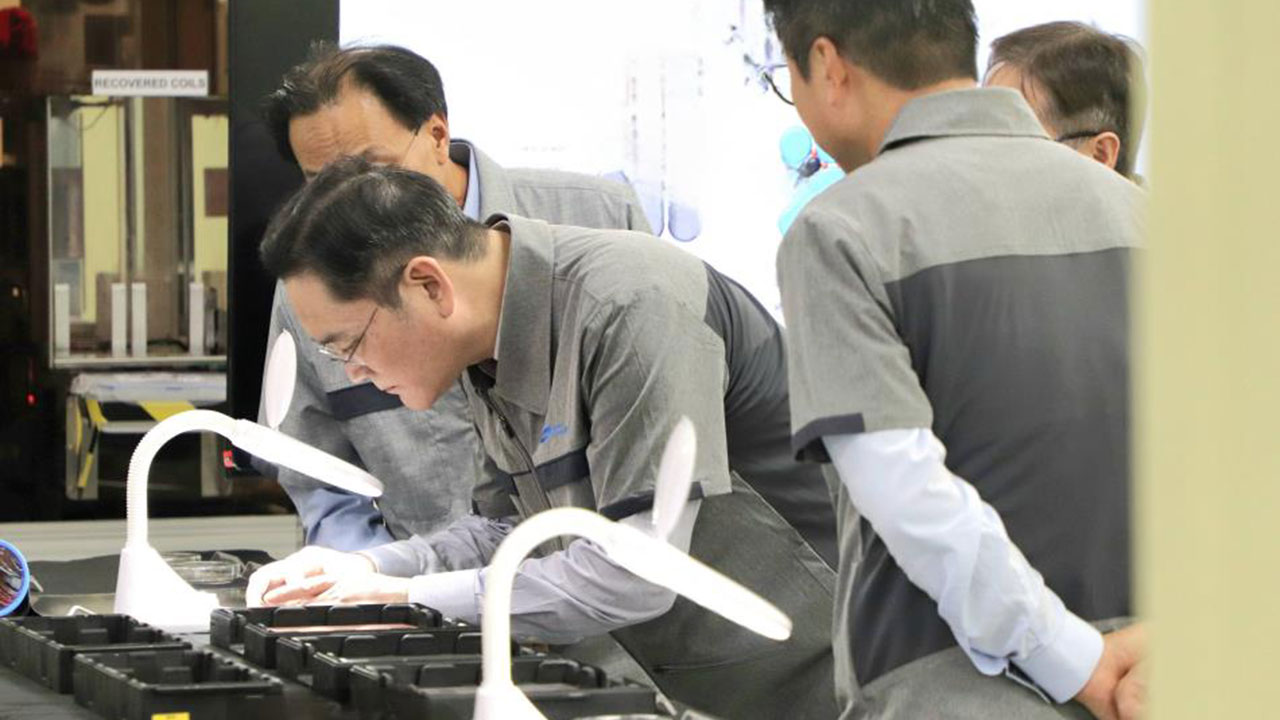 이재용, 삼성전기 필리핀 사업장 방문…기회 선점 강조