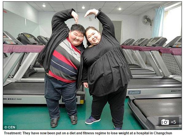 둘이 합쳐 400kg 비만부부, 이유있는 다이어트 도전