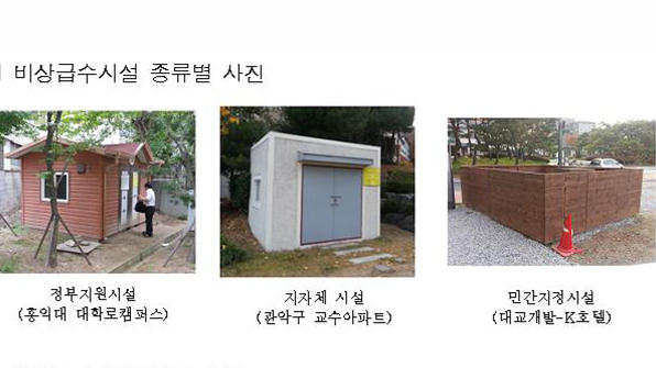 서울시, ‘민방위 비상급수시설’ 인구대비 80% 확충