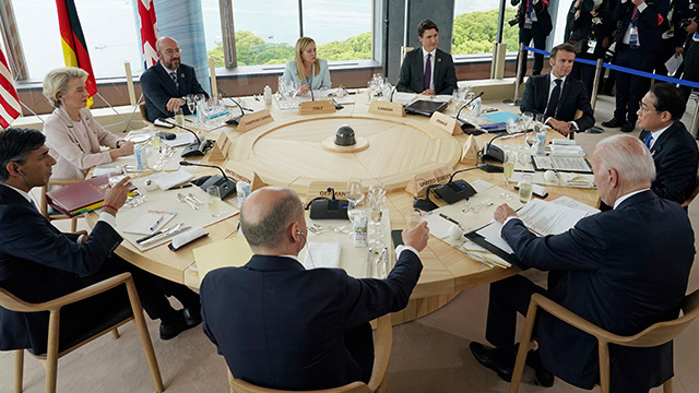 G7 “대가 치르도록 하겠다”…대러 추가 제재 조치 부과키로