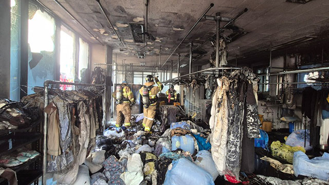 수원 상가주택 1층 무인세탁소에서 불…한때 대응 1단계