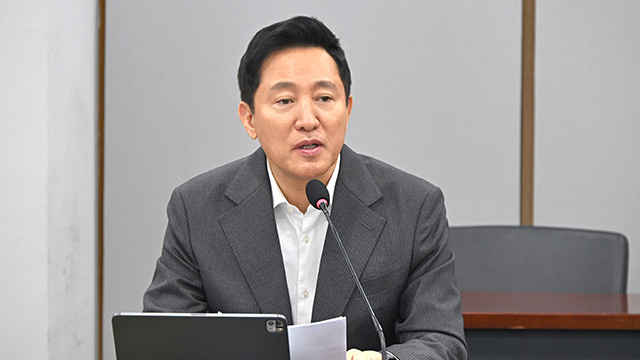 오세훈 “수도권 선거, 중도층 더해야 이겨…이준석과 연대 의논”