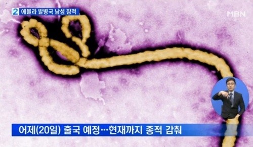 에볼라 바이러스, 라이베리아인 남성…한국 입국 후 행방 묘연 '초비상'