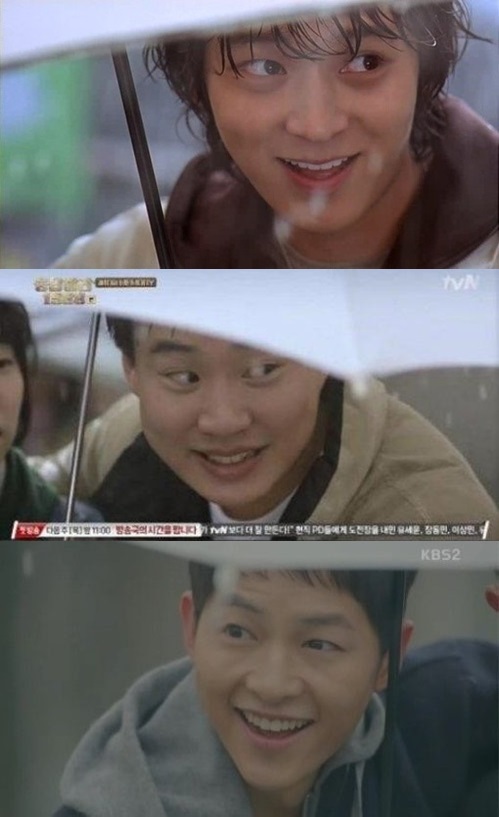 [M+프리즘] 강동원 VS 안재홍 VS 송중기, ‘늑대의 유혹’ 원조와 패러디 비교