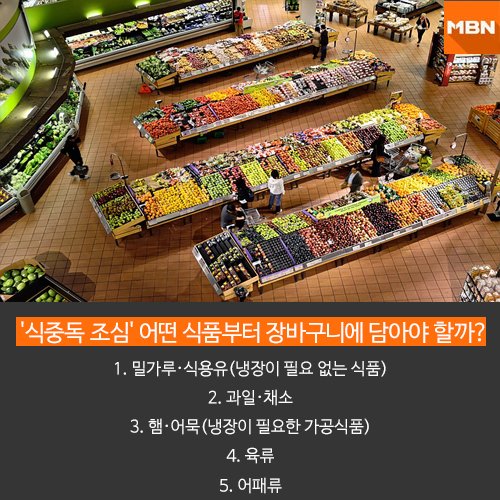 [한장뉴스] 식중독 조심 어떤 식품부터 장바구니에 담아야 할까?