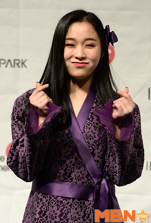 드림캐쳐 가현, `막내의 깜찍함` [MBN포토]