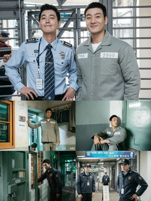 ‘슬기로운 감빵생활’, 촬영사진 첫 공개! 재소자 김제혁+교도관 이준호