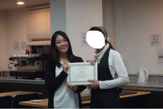 한국커피협회 바리스타 자격증…연예인 바리스타 누구?